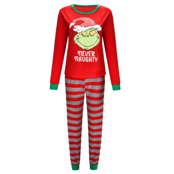 Jul Familj Förälder-barn Kostym Hem Tvådelad Pyjamas Set Boy 100cm