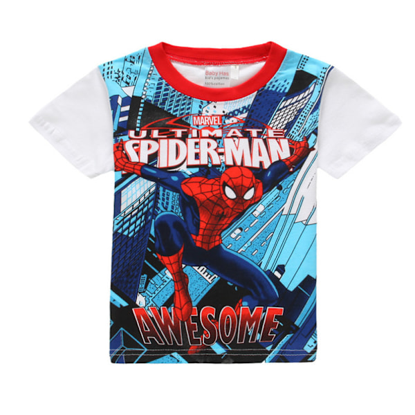 Superman Batman Pojkar T-shirt Tecknade Toppar Tee Barn Pojkar Flickor T-shirts Barnkläder Sommar Kortärmad #4 100cm