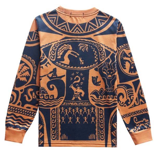 Barn Pojke Cartoon Kostym Rollspel Långa Pyjamas Nattkläder Outfit 100