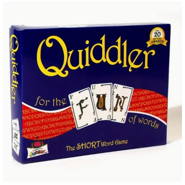 Full English Card Board Game Card Quiddler English Wizard Game
