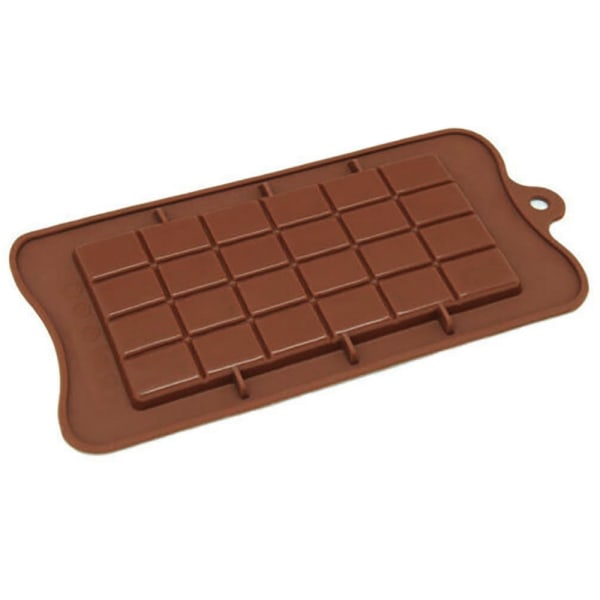 Chokladkaka Block Mould Cookies Godis Form Snap Wax Smälter Is