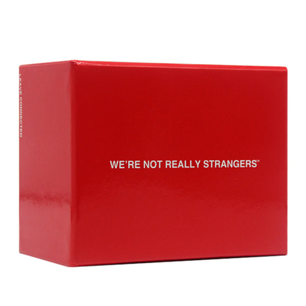 Nytt We Are Not Really Strangers Not Strangers brädspelskort