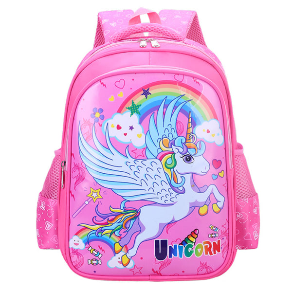 Enhörning skolväska ryggsäck för barn för pojk- och flickskola pink 4284 |  pink | Fyndiq