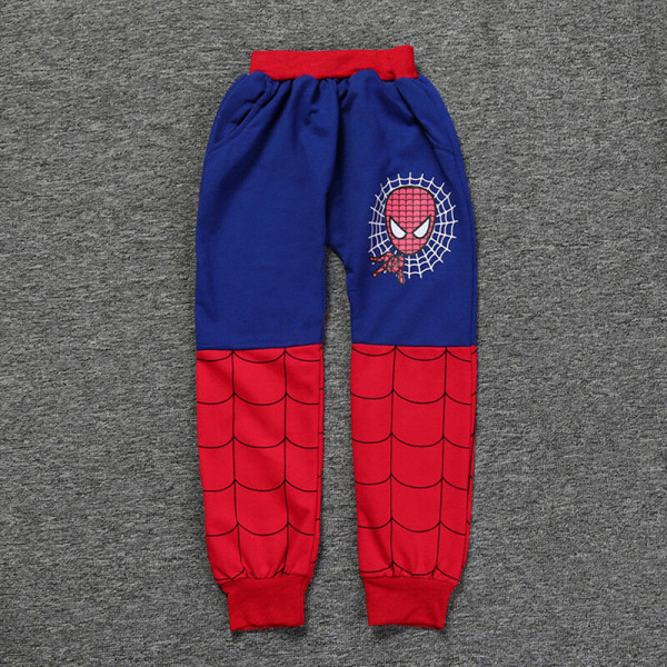 Spiderman Boys Joggingdräkt för barn Joggingdräkt Sweatshirt Set bule 130cm