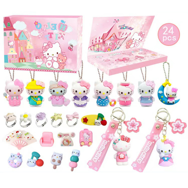 Unicorn Blind Box Set DIY Doll Ring Juladventskalender