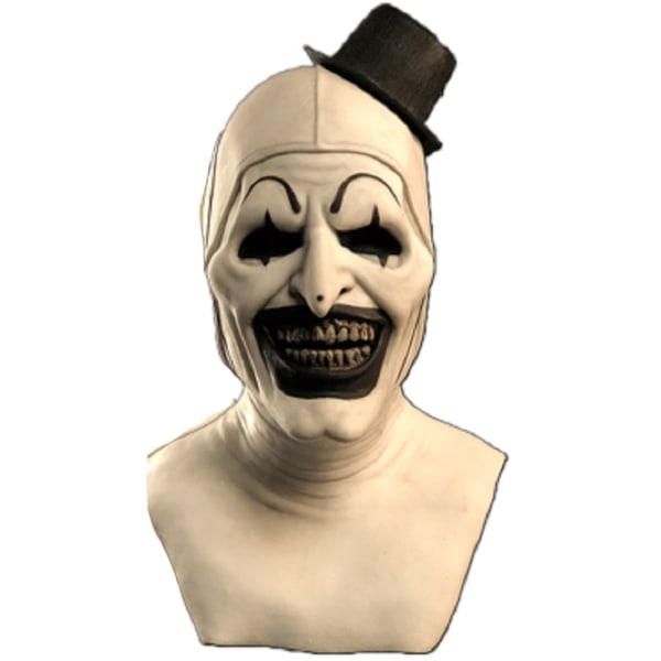 Terrifier 2 Art the Clown Mask Cosplay kostym Halloween rekvisita A