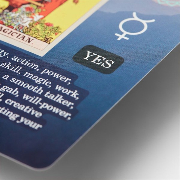 Häxliknande Kittel Lärande Tarotkort för Nybörjare med Betydelser På Dem - Träning Nybörjar-Tarot för Tarot-Lärande Inklusive Chakra, Planet, Zodiak
