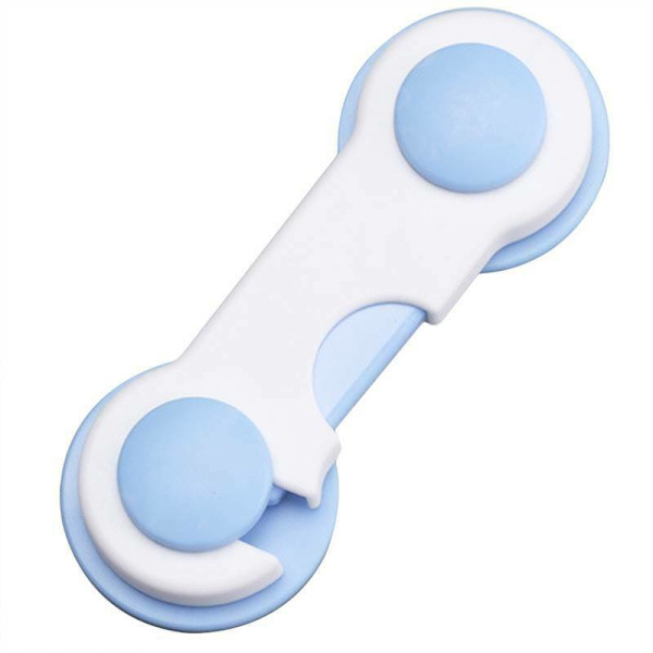 Barnskåp dörr låda kylskåp dörr spärr White 15PCS