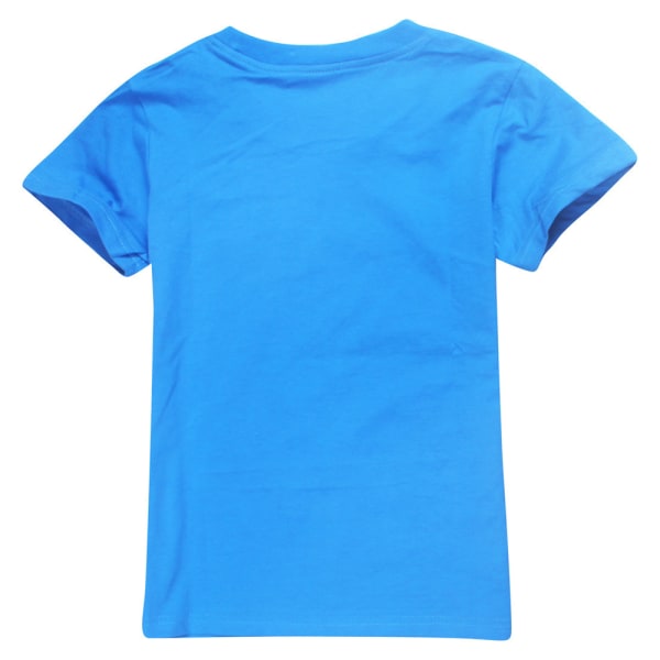 Boys Girls Among Us T-shirt 3D kortärmad spel jultopp Dark blue 110cm