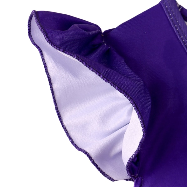 Flickor barns fantasiklänning veckad lekdräkt vardagskläder B 150cm