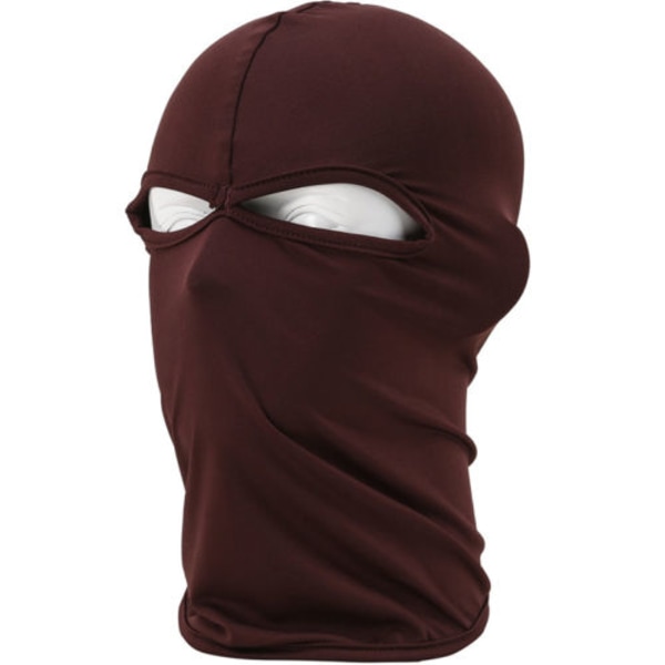 Vinter Full Face Varm Mask Utomhus Cykling Vindskydd coffee