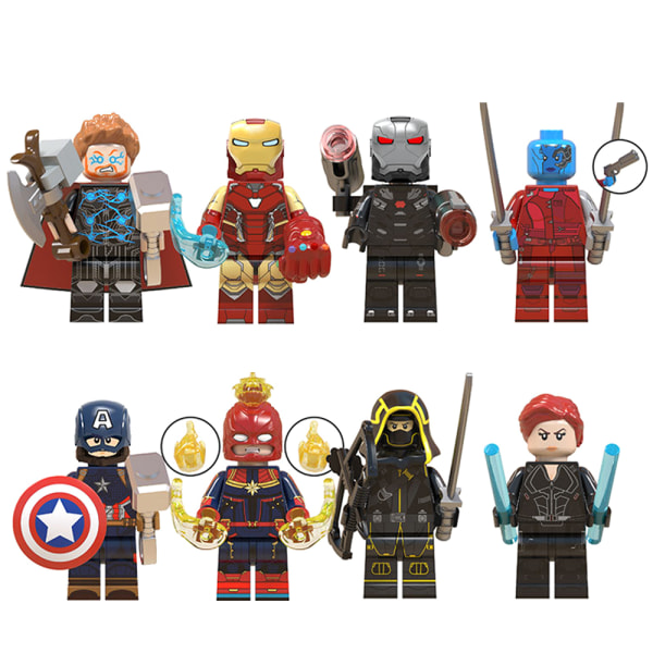 1PC Avengers Endgame Minifigures Super Build Block Model Brick 4