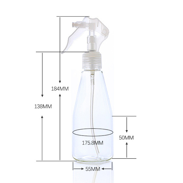 Sprayflaska _  200ML 200ml 184*50*55mm