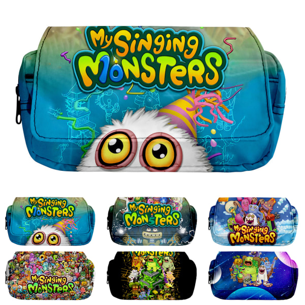 My Singing Monsters Case Student brevpapper Box Pennväska D