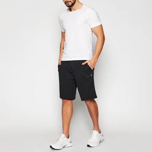 PoloRalphLauren Herrshorts Sommar Lösa Bomulls Sport Casual Strandshorts Black 2XL