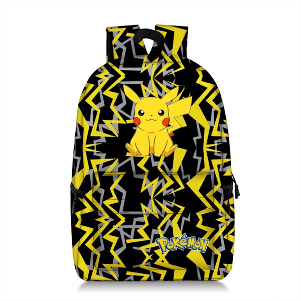 Kids Pikachu Ryggsäck Universell Daglig Lätt Andningsbar Väska Laptop Skolväska Resedagryggsäck C