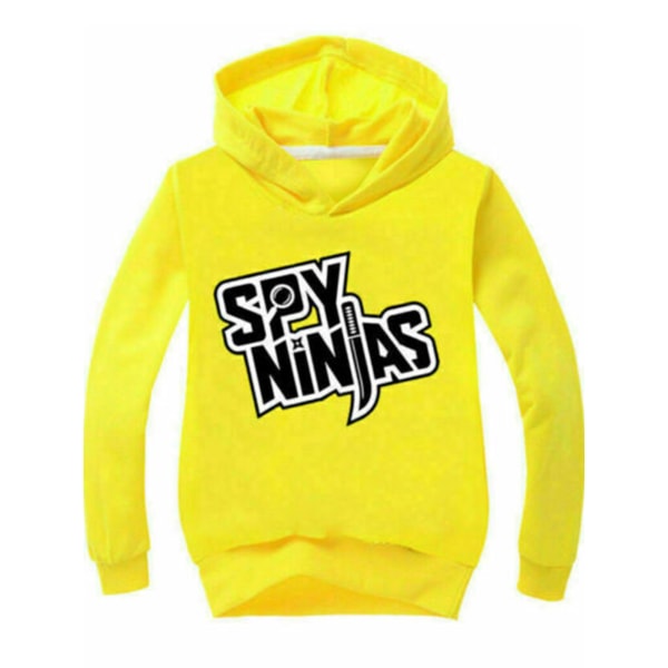 SPY NINJA CWC inspirerad huvtröja Youtuber Merch Top Tee Sweatshirt pink 150cm