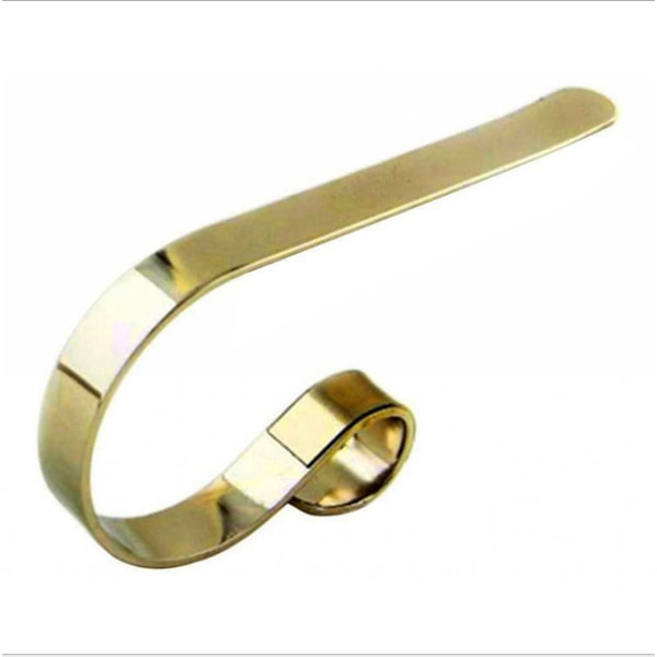 4 st julstrumpehängare hållare krokar klämma hem väggdekor golden 4pcs