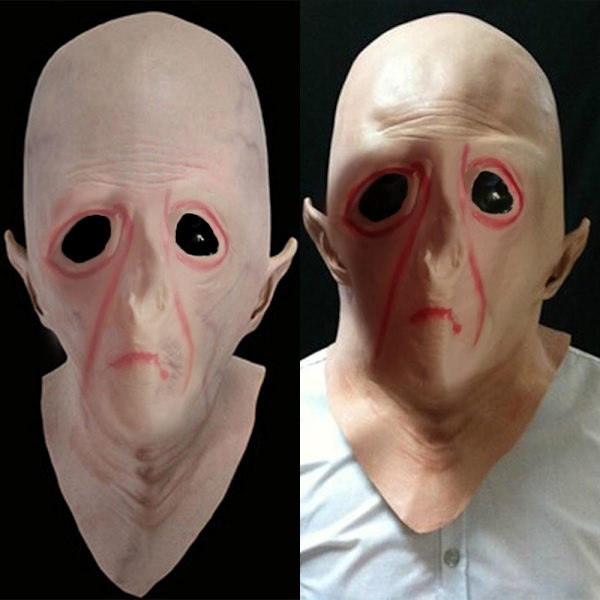 Halloween utomjording mask vuxen accessoarer semesterfest present