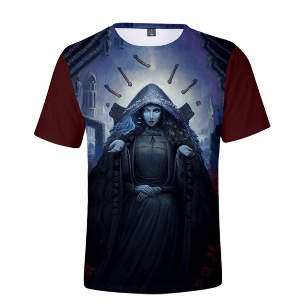Elden Ring Game Around T-shirt kortärmad modetröja för män B 2XL