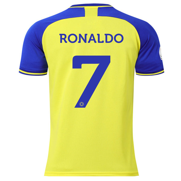 Barn Cristiano Ronaldo #7 Nassr Riyadh Al Home Jersey Outfit Skjortor Shorts Strumpor Size 28