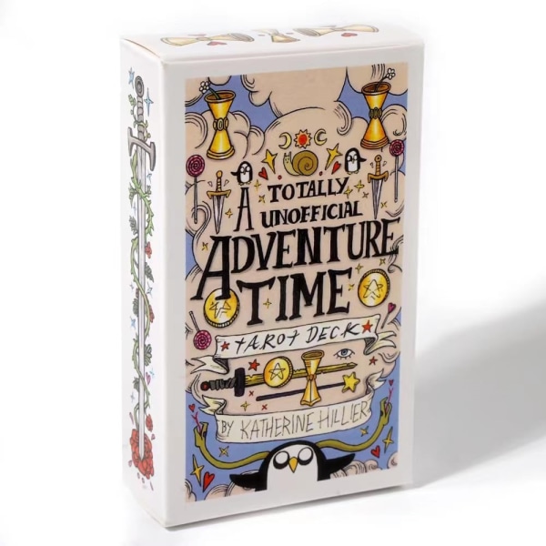 Adventure Time Tarotkort 78 Tarotkort Lämpliga för nybörjares spådomsverktyg