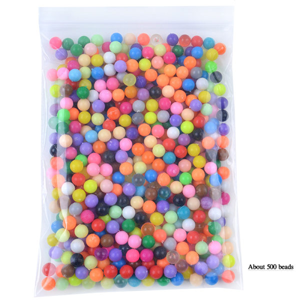 3000 pärlor Vattenpärlor Magic vatten Sticky Beads Konsthantverksleksaker 3000 pcs