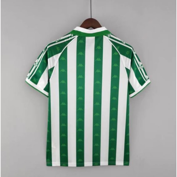 1996-97 Real Betis Hemma Retro T-Shirt Toppar Herr Vuxen 96-97 Real Betis Home 2XL