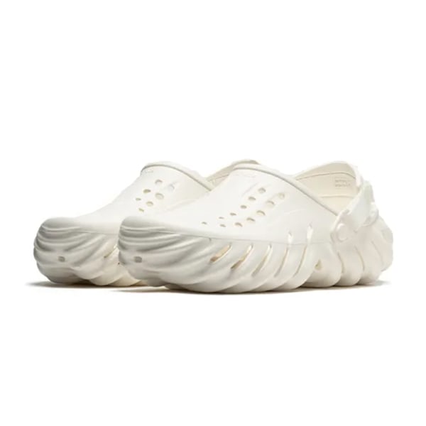 Crocs Unisex Echo Clog Tofflor White-A 41
