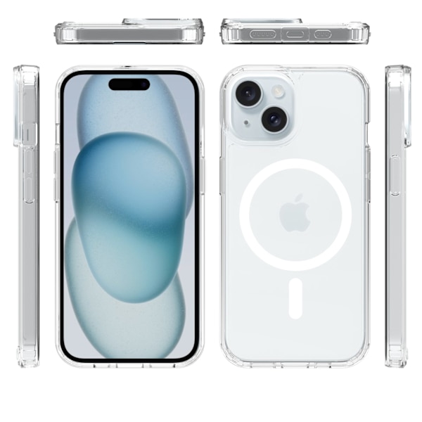 Mobique Magnetic Hybrid Case Samsung Galaxy S24 FE Clear