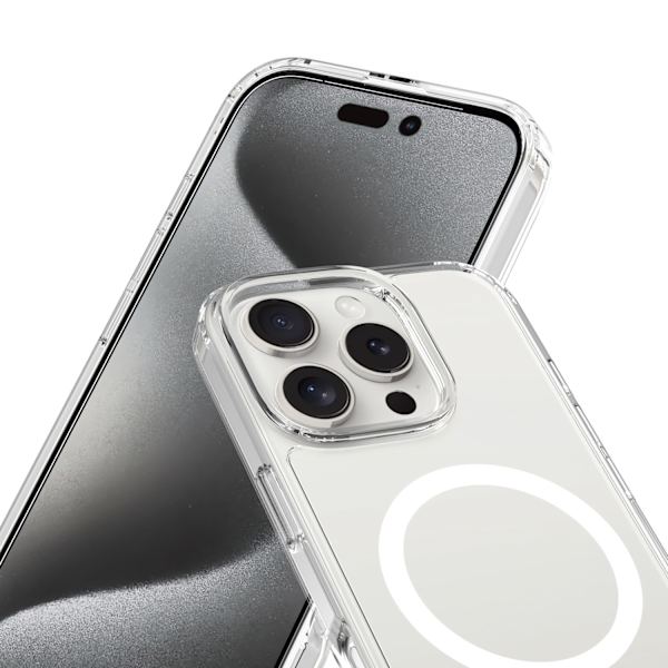 Mobique Magnetic Hybrid Case iPhone 16 Pro Max Clear