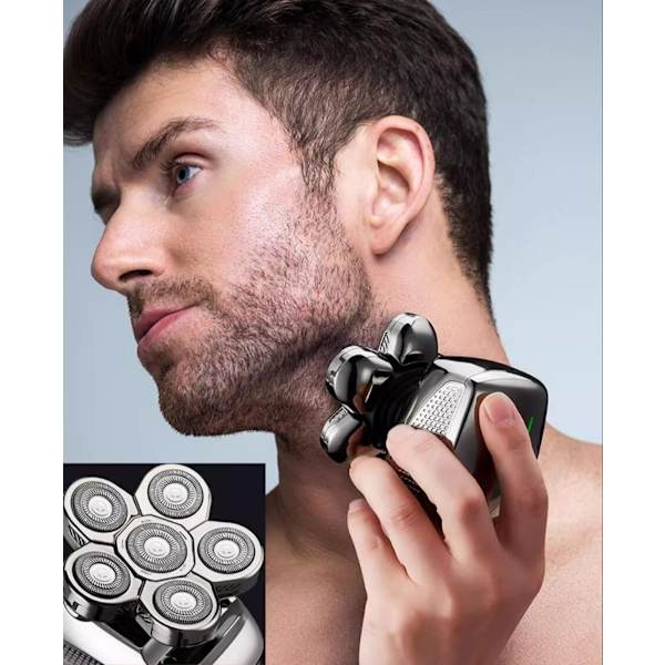 6-i-1 Barbermaskine Chrome