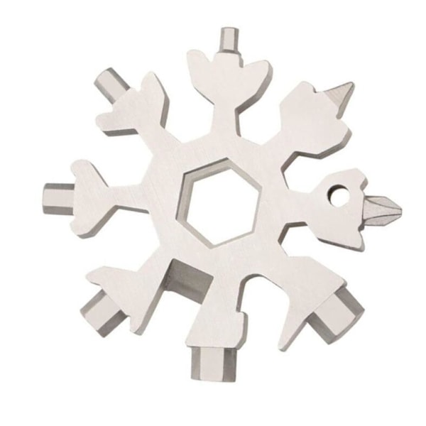 18-i-1 Snowflake multi-tool multifärg one size