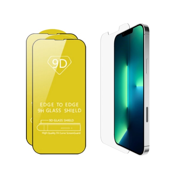 2-Pack Premium Skærmbeskyttelse i Hærdet Glas til iPhone iPhone X/11Pro