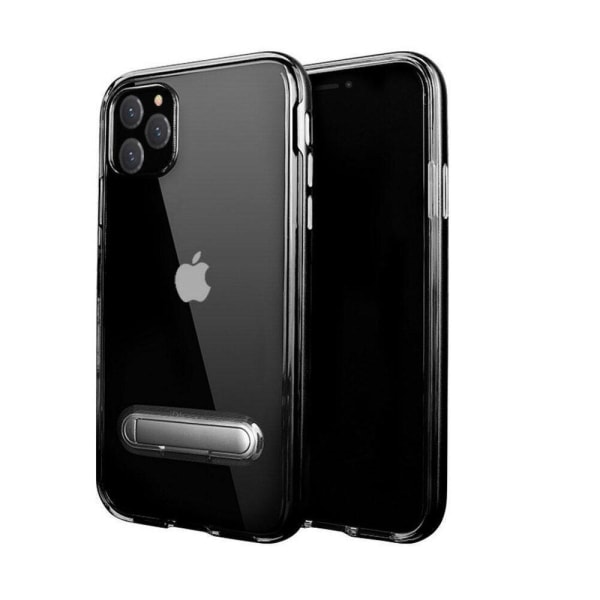 TPU -etui med telefonholder + to skærmbeskyttere iPhone 12 Mini Black