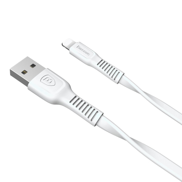 Baseus Tough Micro-USB 1m - Hvit White one size