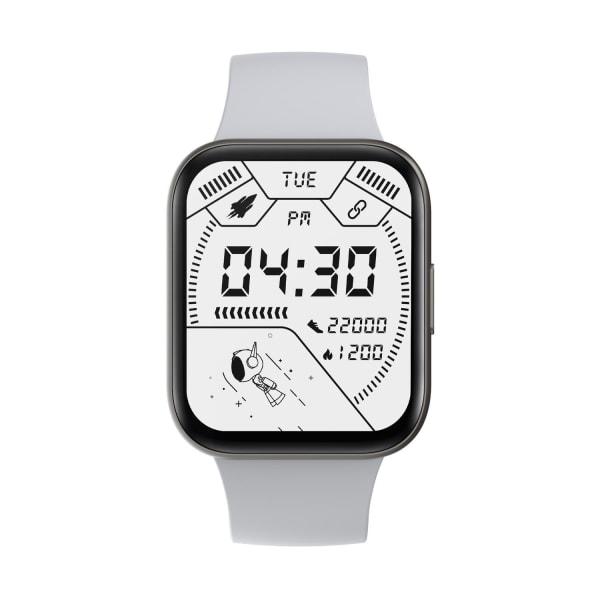 Smart Watch - Aktivitetsarmbånd P25 med mange funksjoner Grey one size