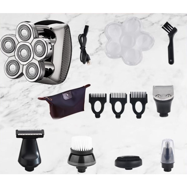 6-i-1 Barbermaskin Chrome