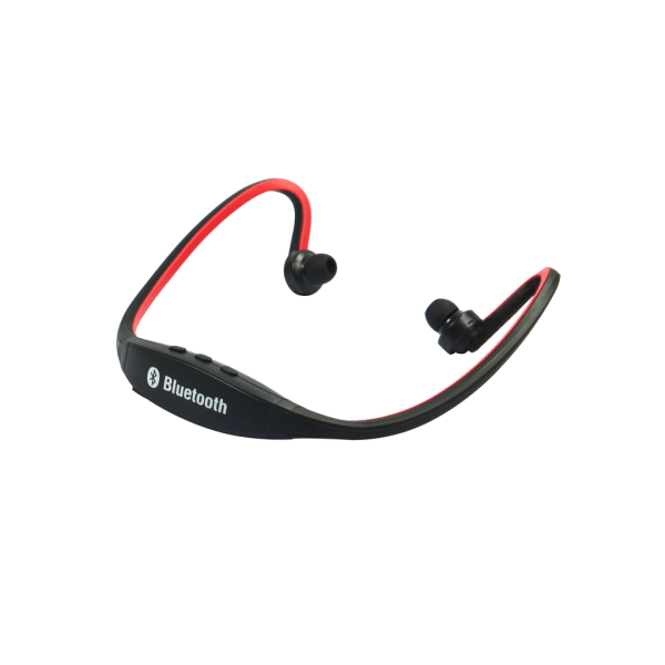 Trådløse in-ear høretelefoner Bluetooth 4.2 Headset Running Gym Red