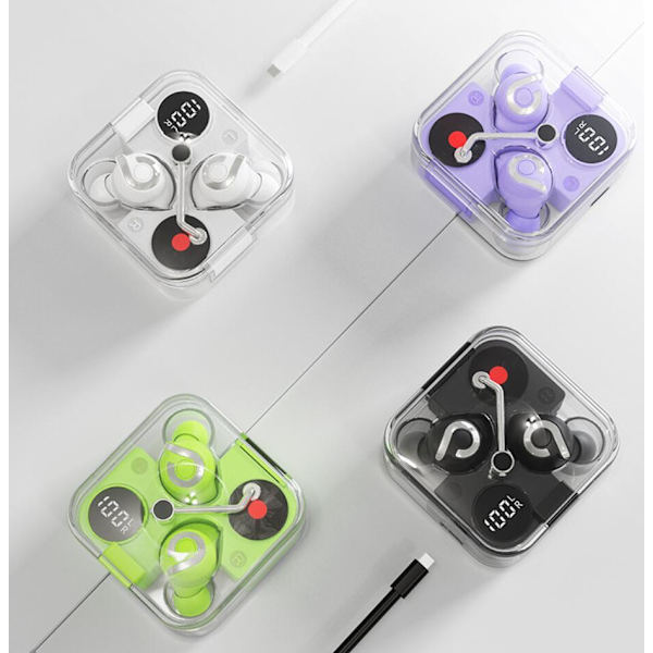 RetroVinyl™ TWS Bluetooth Hörlurar Svart one size