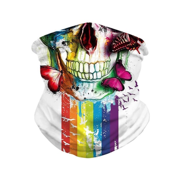 6-Pakkaus Skull Bandana - Sekoitettuja Monitoimihuiveja Multicolor one size