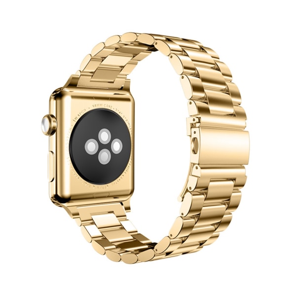 Ruostumattomasta Teräksestä Valmistettu MetallirannekeAppleWatch Gold 42/44/45mm