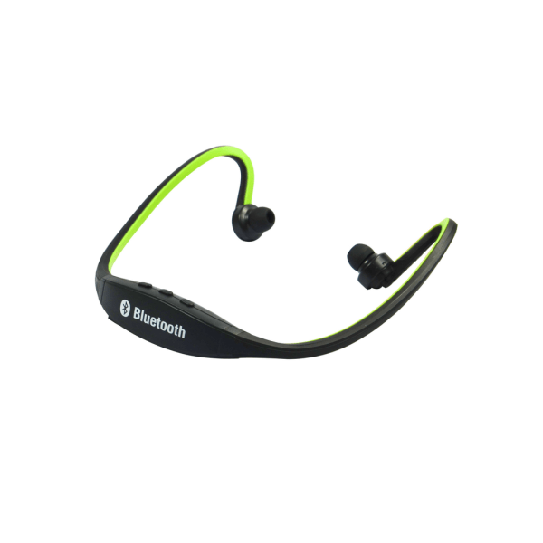 Trådløse in-ear høretelefoner Bluetooth 4.2 Headset Running Gym Green