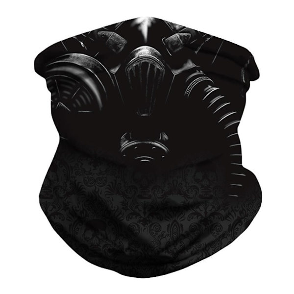 Skull Bandana - Stilfuld Multifunktionel Tørklæde Black one size