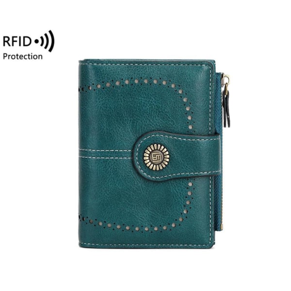 RFID liten kortplånbok Blå one size