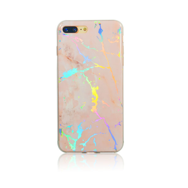Laser marmorskal för iPhone 7+/8+ Rosa