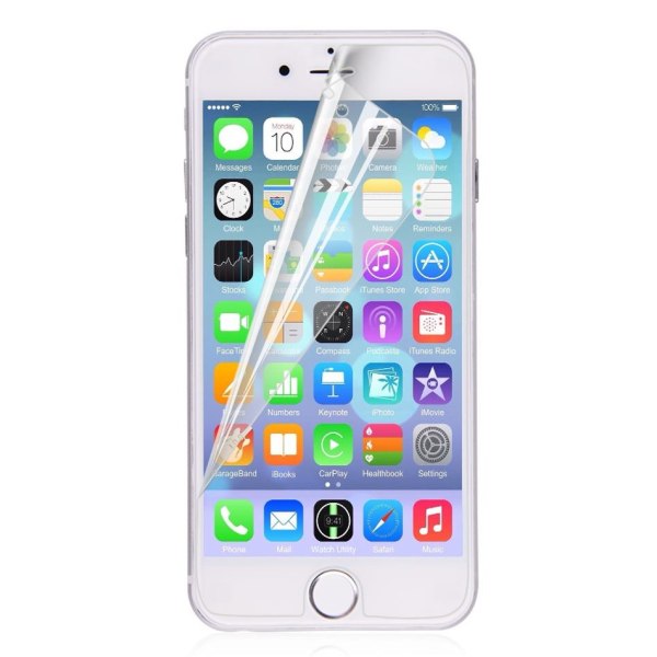 2 x näytönsuoja iPhone 6 + / 6S + -puhelimelle Transparent iPhone 6+