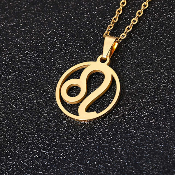 Halsband med stjärntecken Guld one size