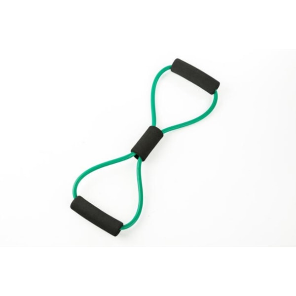 Modstandsband - Træningsbånd med håndtag Green one size