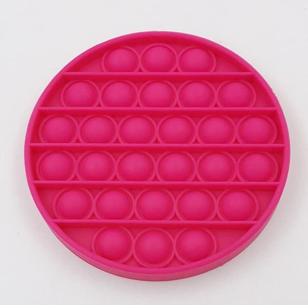 Push pop Bubble Sensory Fidget Toy Red one size